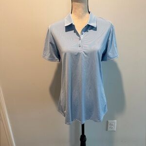 Adidas Ultimate365 Blue Polo Shirt Golf Women’s size XL NWT UPF 50